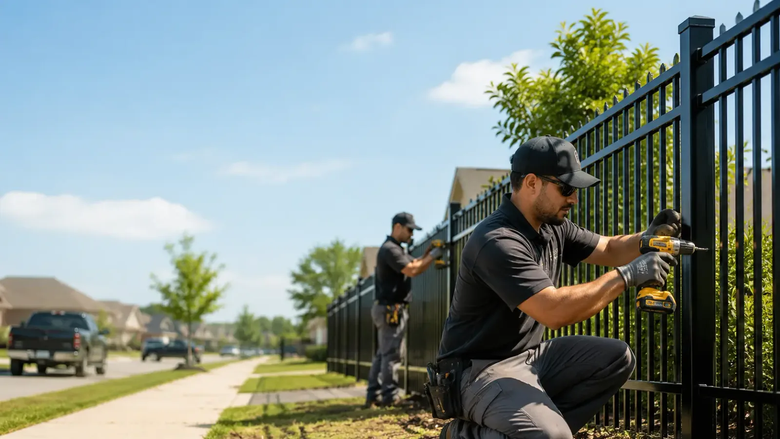Metal Fence Installation in Williamstown, MA